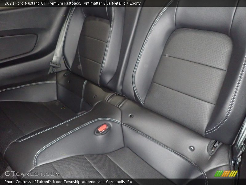 Antimatter Blue Metallic / Ebony 2021 Ford Mustang GT Premium Fastback