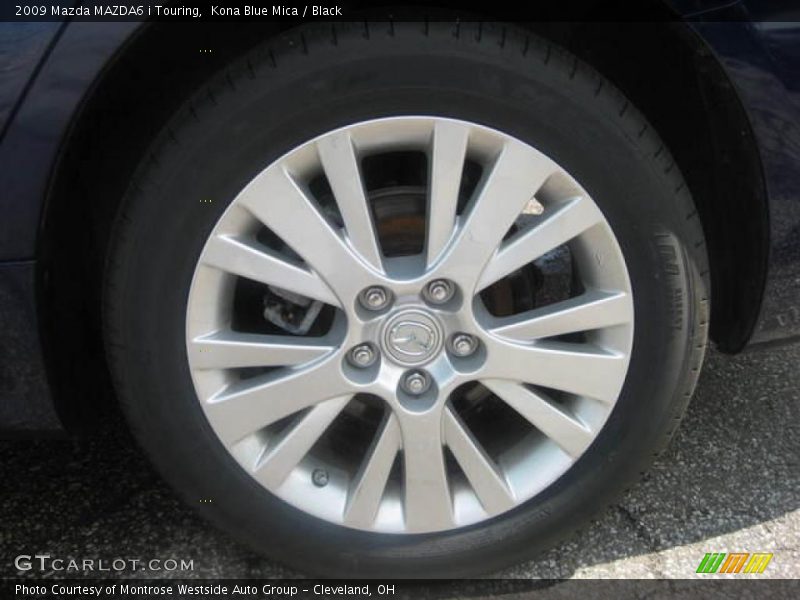 Kona Blue Mica / Black 2009 Mazda MAZDA6 i Touring