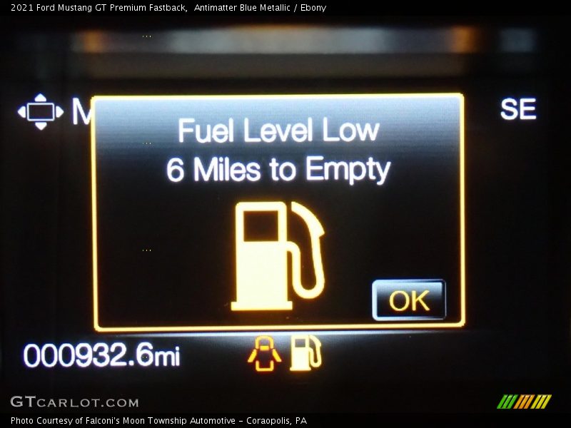 Antimatter Blue Metallic / Ebony 2021 Ford Mustang GT Premium Fastback