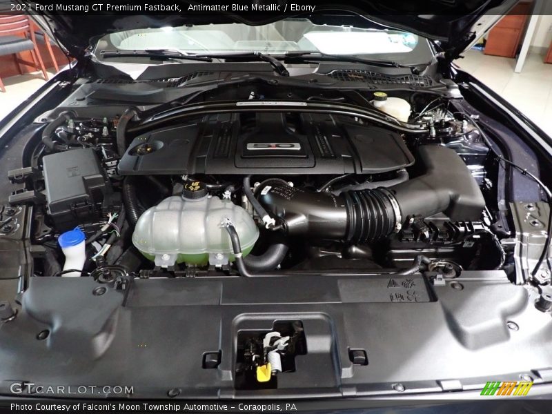  2021 Mustang GT Premium Fastback Engine - 5.0 Liter DOHC 32-Valve Ti-VCT V8