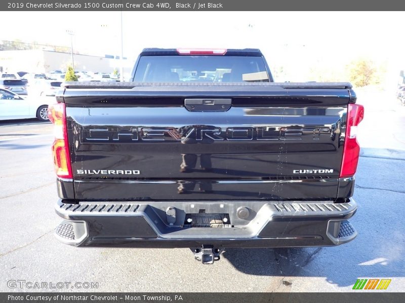 Black / Jet Black 2019 Chevrolet Silverado 1500 Custom Crew Cab 4WD