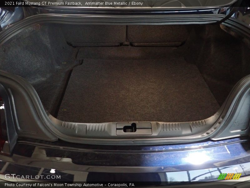  2021 Mustang GT Premium Fastback Trunk