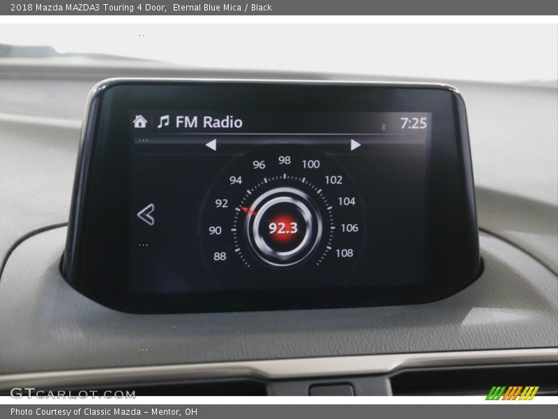 Eternal Blue Mica / Black 2018 Mazda MAZDA3 Touring 4 Door