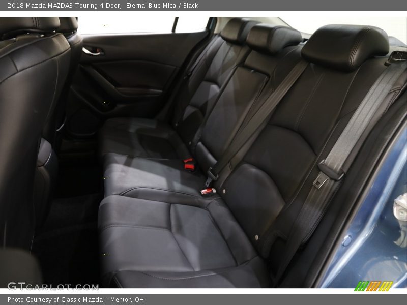 Eternal Blue Mica / Black 2018 Mazda MAZDA3 Touring 4 Door