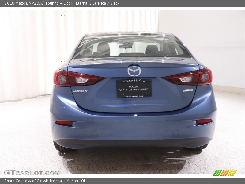 Eternal Blue Mica / Black 2018 Mazda MAZDA3 Touring 4 Door