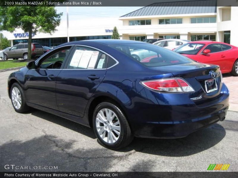 Kona Blue Mica / Black 2009 Mazda MAZDA6 i Touring