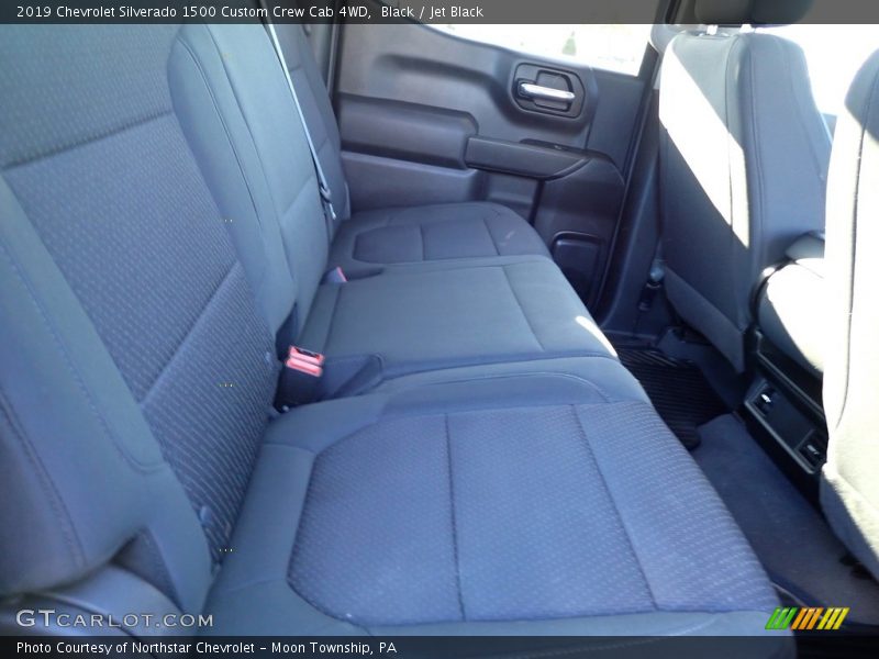 Black / Jet Black 2019 Chevrolet Silverado 1500 Custom Crew Cab 4WD