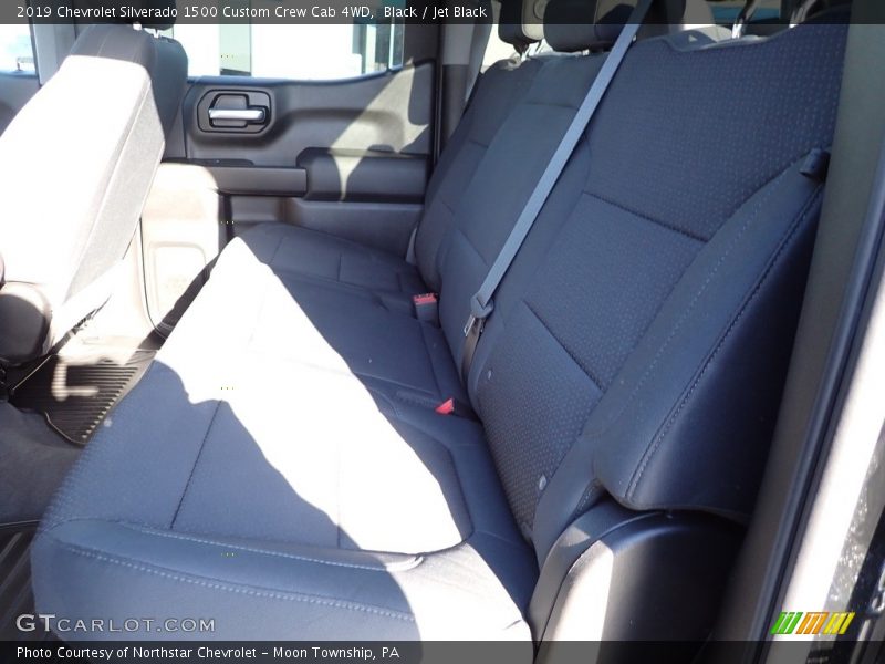 Black / Jet Black 2019 Chevrolet Silverado 1500 Custom Crew Cab 4WD