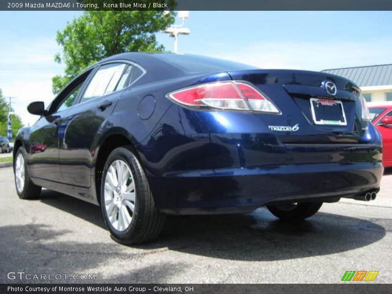 Kona Blue Mica / Black 2009 Mazda MAZDA6 i Touring