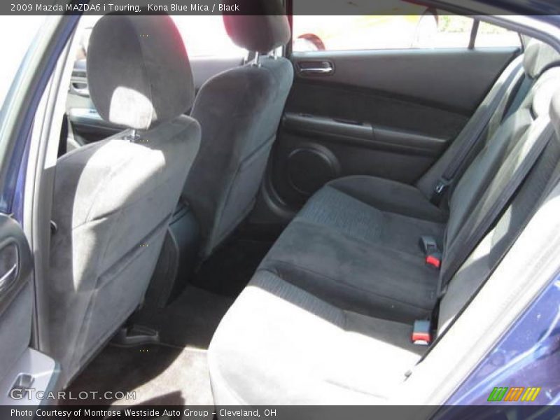 Kona Blue Mica / Black 2009 Mazda MAZDA6 i Touring
