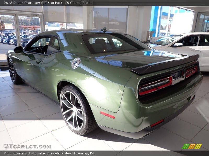 F8 Green / Black 2018 Dodge Challenger R/T Scat Pack