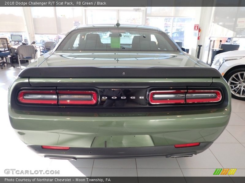 F8 Green / Black 2018 Dodge Challenger R/T Scat Pack