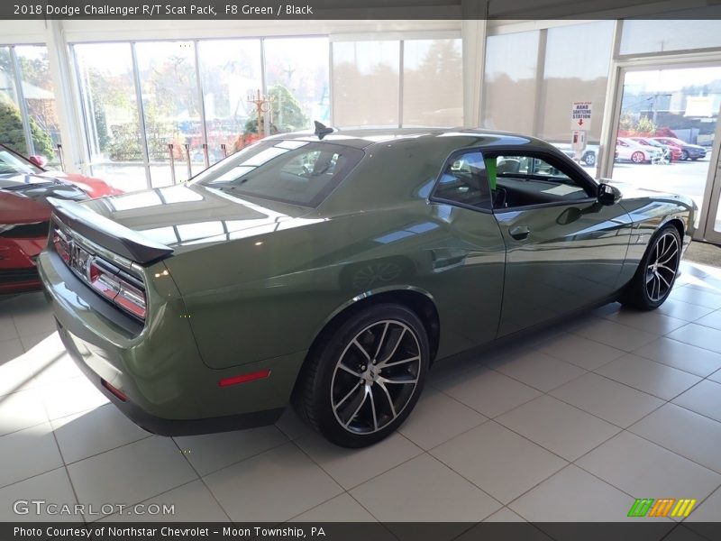 F8 Green / Black 2018 Dodge Challenger R/T Scat Pack
