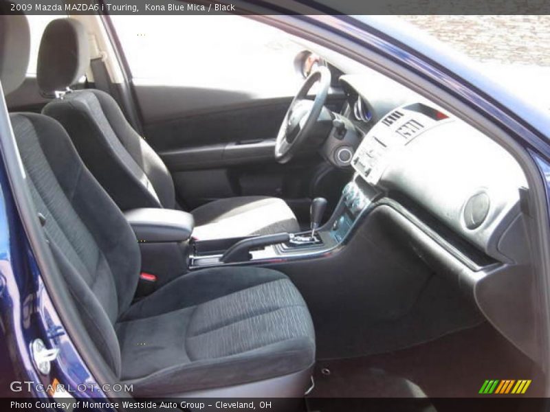 Kona Blue Mica / Black 2009 Mazda MAZDA6 i Touring