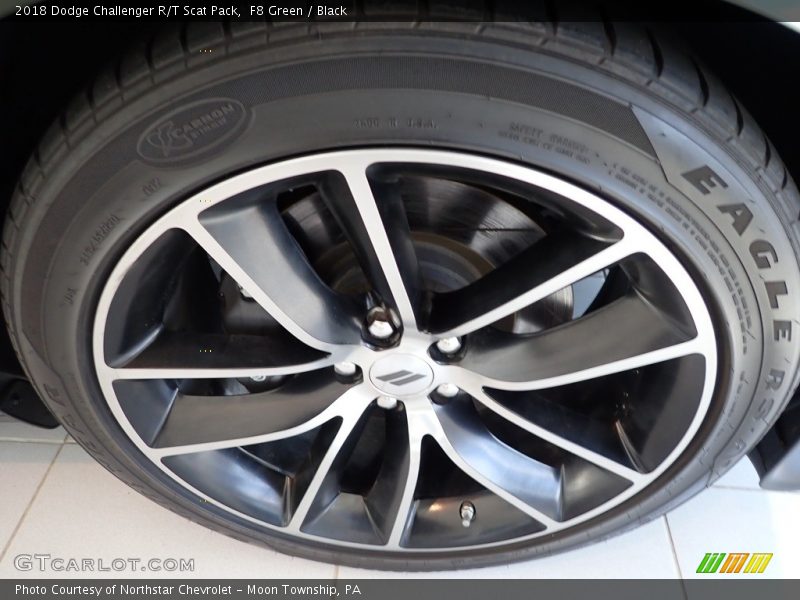 F8 Green / Black 2018 Dodge Challenger R/T Scat Pack