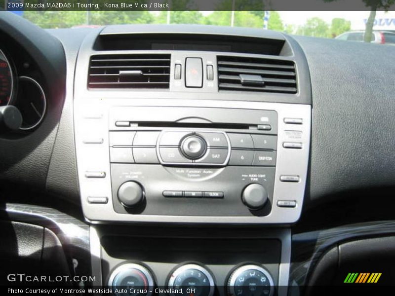 Kona Blue Mica / Black 2009 Mazda MAZDA6 i Touring