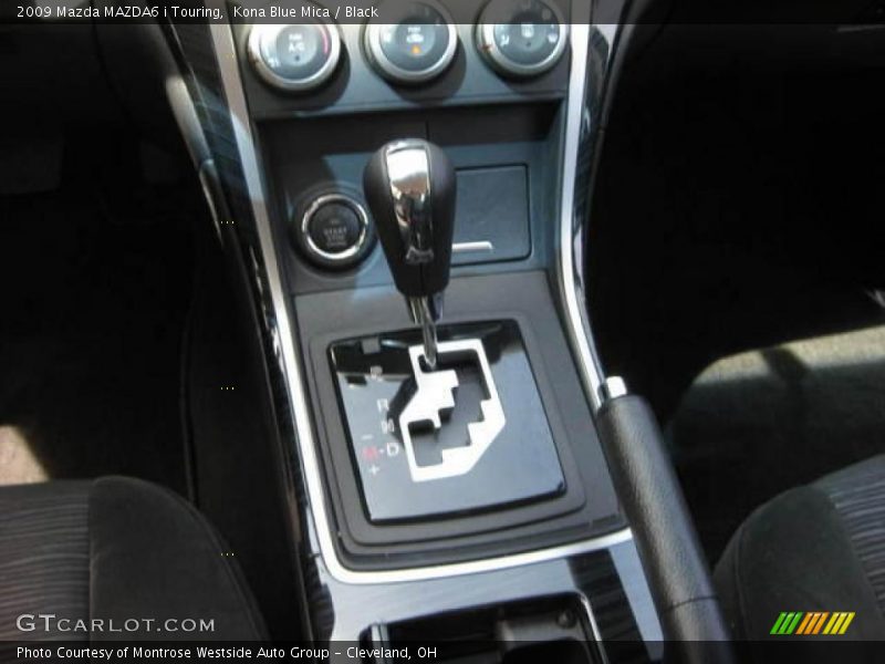 Kona Blue Mica / Black 2009 Mazda MAZDA6 i Touring