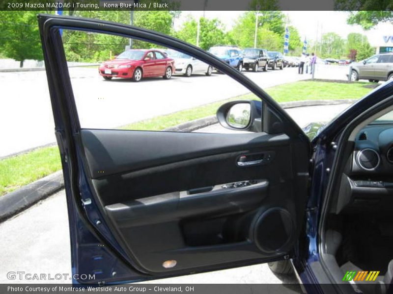 Kona Blue Mica / Black 2009 Mazda MAZDA6 i Touring