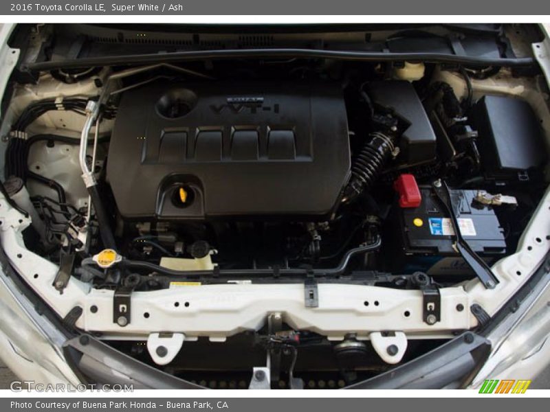Super White / Ash 2016 Toyota Corolla LE