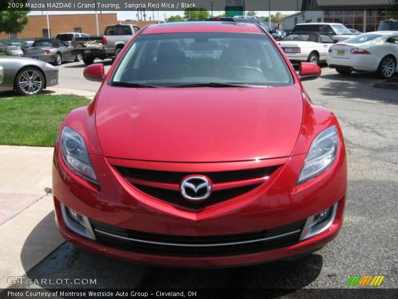 Sangria Red Mica / Black 2009 Mazda MAZDA6 i Grand Touring