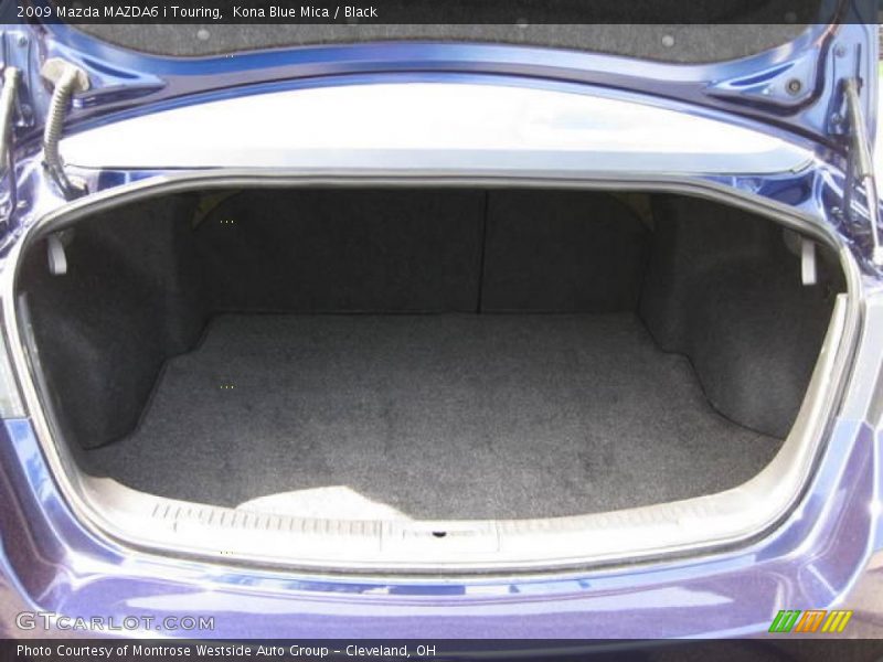 Kona Blue Mica / Black 2009 Mazda MAZDA6 i Touring