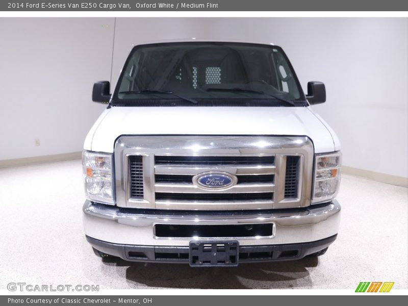 Oxford White / Medium Flint 2014 Ford E-Series Van E250 Cargo Van