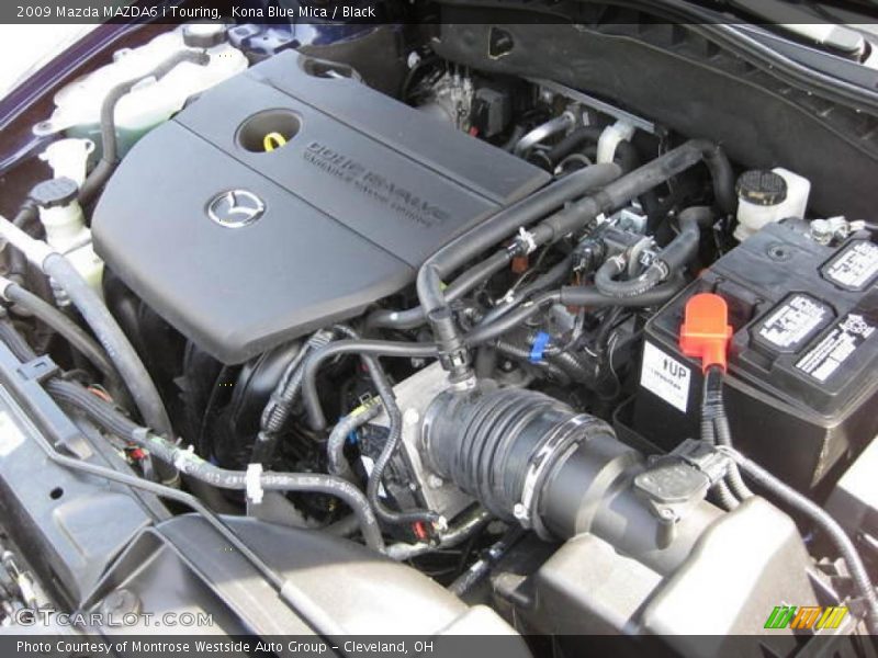 Kona Blue Mica / Black 2009 Mazda MAZDA6 i Touring