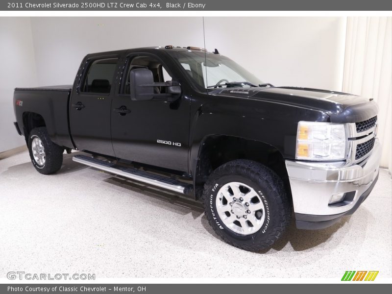 Black / Ebony 2011 Chevrolet Silverado 2500HD LTZ Crew Cab 4x4