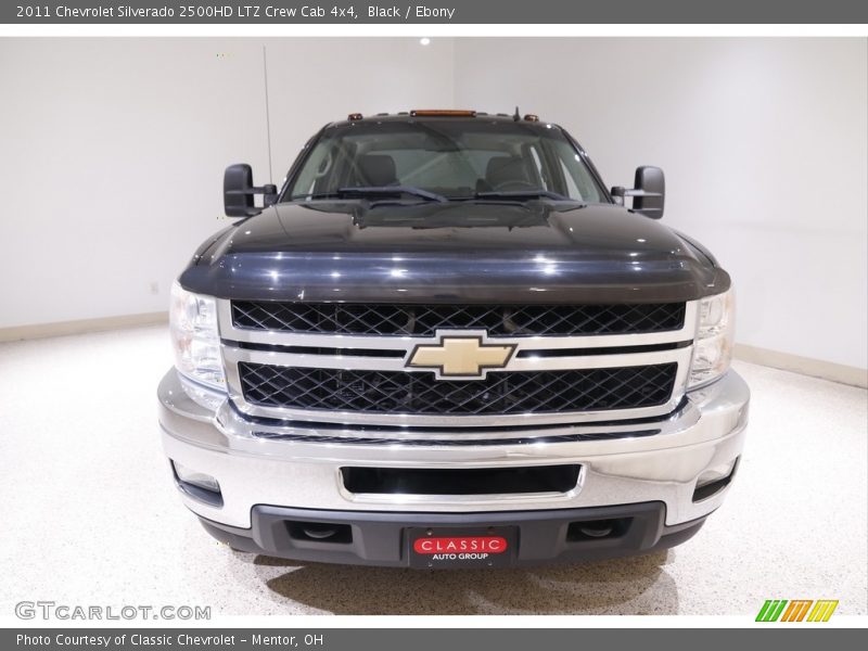 Black / Ebony 2011 Chevrolet Silverado 2500HD LTZ Crew Cab 4x4