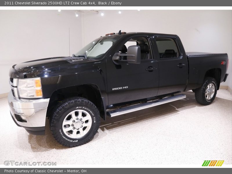 Black / Ebony 2011 Chevrolet Silverado 2500HD LTZ Crew Cab 4x4