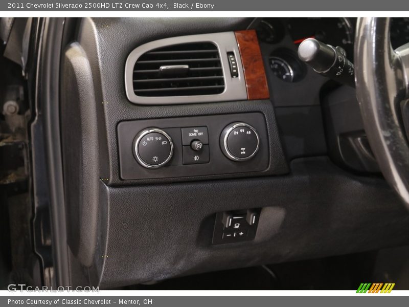 Black / Ebony 2011 Chevrolet Silverado 2500HD LTZ Crew Cab 4x4