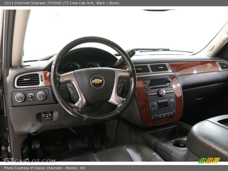 Black / Ebony 2011 Chevrolet Silverado 2500HD LTZ Crew Cab 4x4