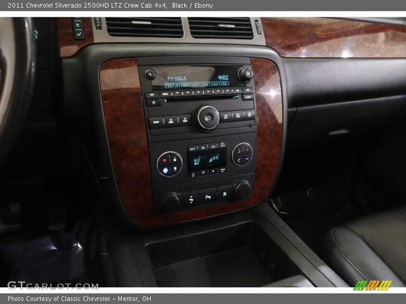 Black / Ebony 2011 Chevrolet Silverado 2500HD LTZ Crew Cab 4x4