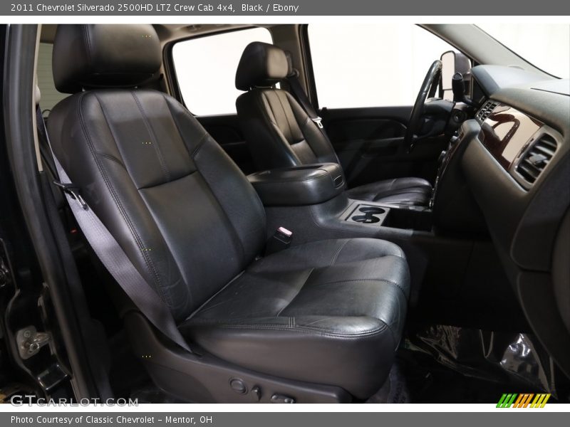 Black / Ebony 2011 Chevrolet Silverado 2500HD LTZ Crew Cab 4x4
