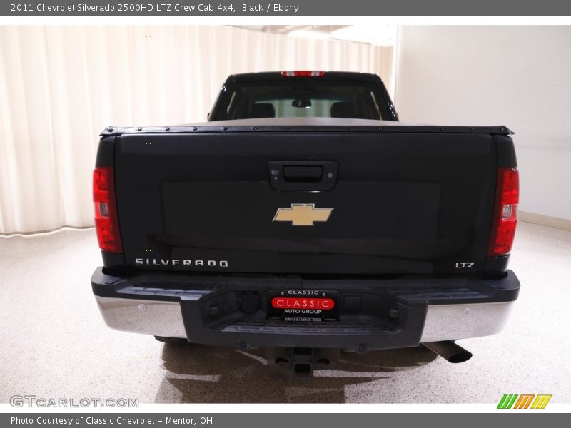 Black / Ebony 2011 Chevrolet Silverado 2500HD LTZ Crew Cab 4x4