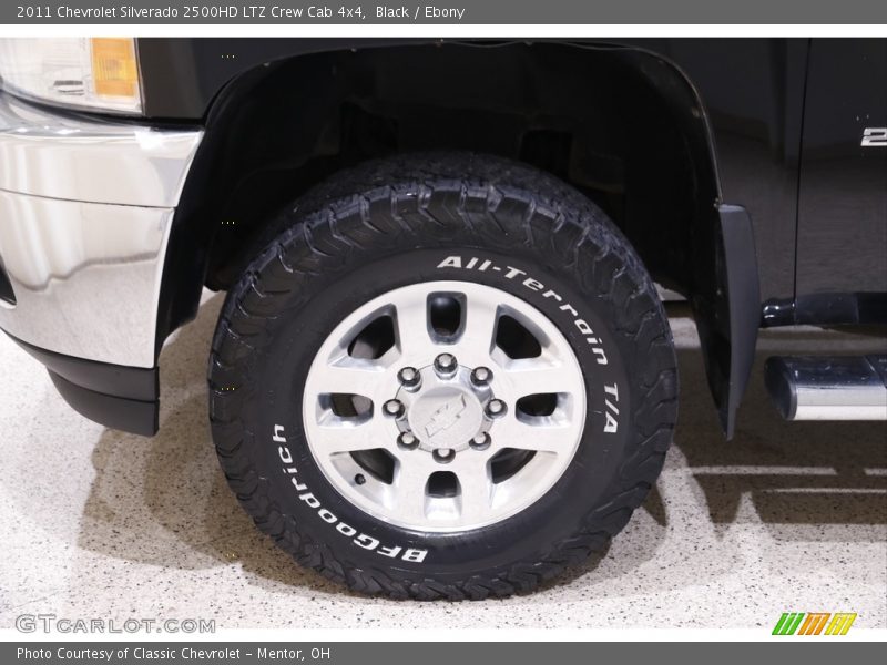Black / Ebony 2011 Chevrolet Silverado 2500HD LTZ Crew Cab 4x4