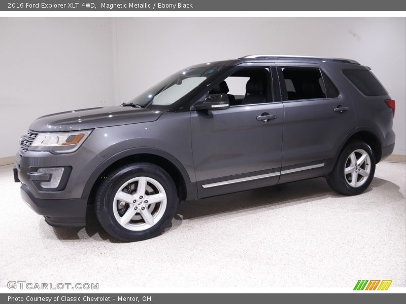 Magnetic Metallic / Ebony Black 2016 Ford Explorer XLT 4WD