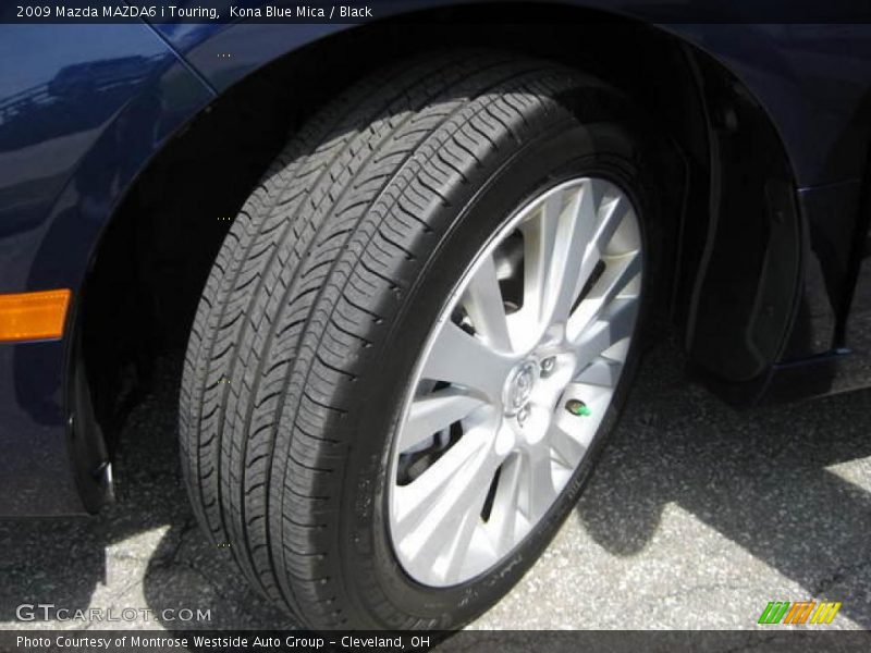 Kona Blue Mica / Black 2009 Mazda MAZDA6 i Touring