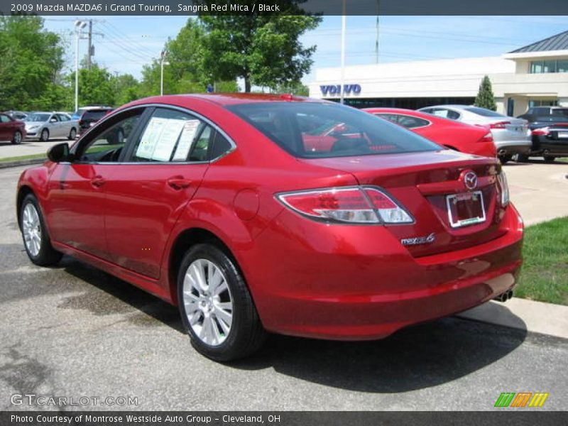 Sangria Red Mica / Black 2009 Mazda MAZDA6 i Grand Touring