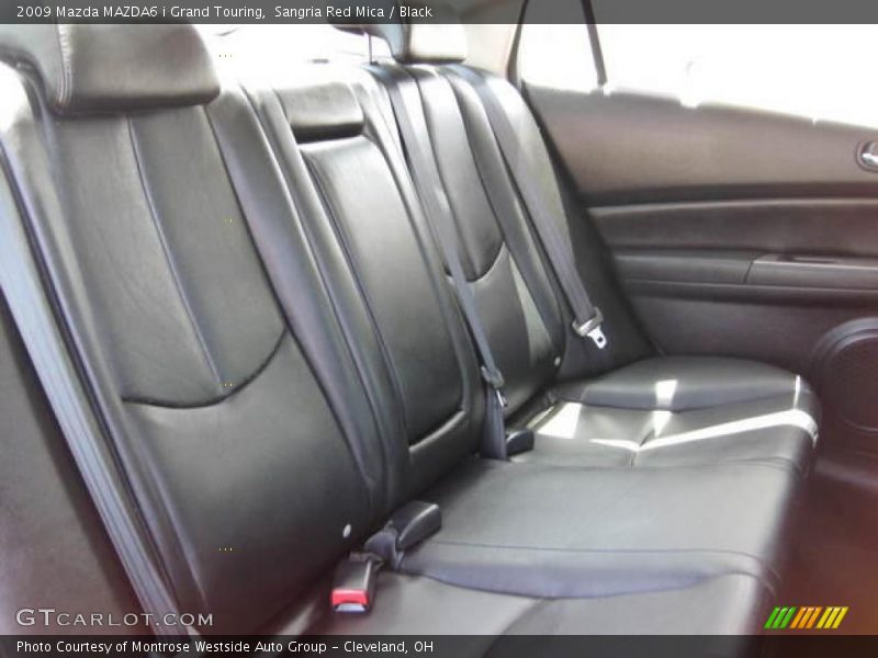 Sangria Red Mica / Black 2009 Mazda MAZDA6 i Grand Touring