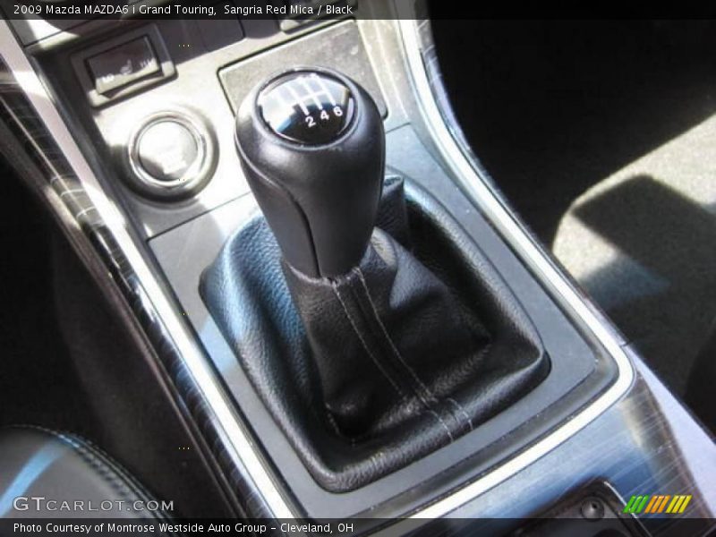 Sangria Red Mica / Black 2009 Mazda MAZDA6 i Grand Touring