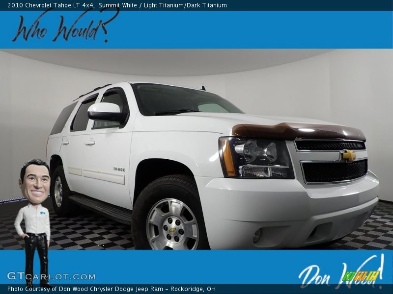 Summit White / Light Titanium/Dark Titanium 2010 Chevrolet Tahoe LT 4x4