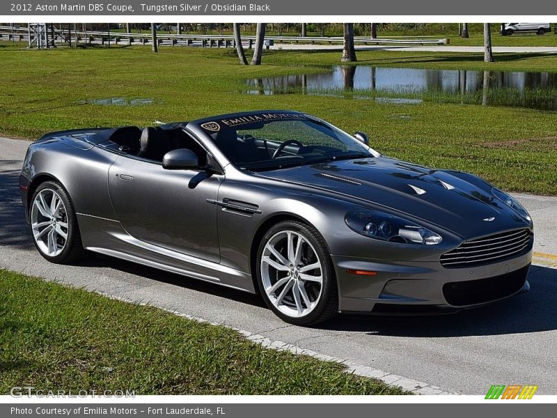 Tungsten Silver / Obsidian Black 2012 Aston Martin DBS Coupe