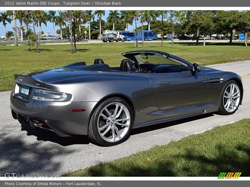 Tungsten Silver / Obsidian Black 2012 Aston Martin DBS Coupe