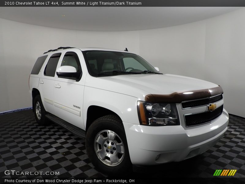 Summit White / Light Titanium/Dark Titanium 2010 Chevrolet Tahoe LT 4x4
