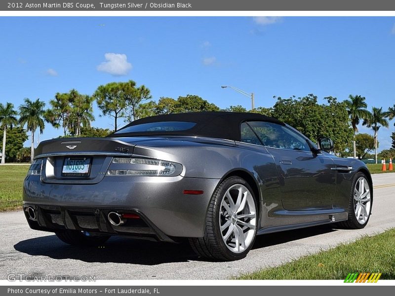 Tungsten Silver / Obsidian Black 2012 Aston Martin DBS Coupe