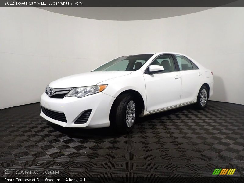 Super White / Ivory 2012 Toyota Camry LE