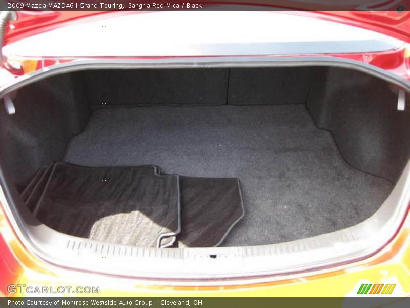 Sangria Red Mica / Black 2009 Mazda MAZDA6 i Grand Touring