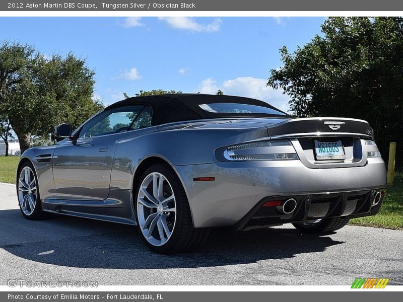 Tungsten Silver / Obsidian Black 2012 Aston Martin DBS Coupe