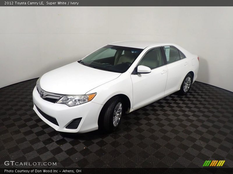 Super White / Ivory 2012 Toyota Camry LE